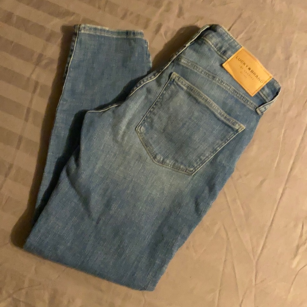 NWOT Lucky Brand Low rise skinny jeans